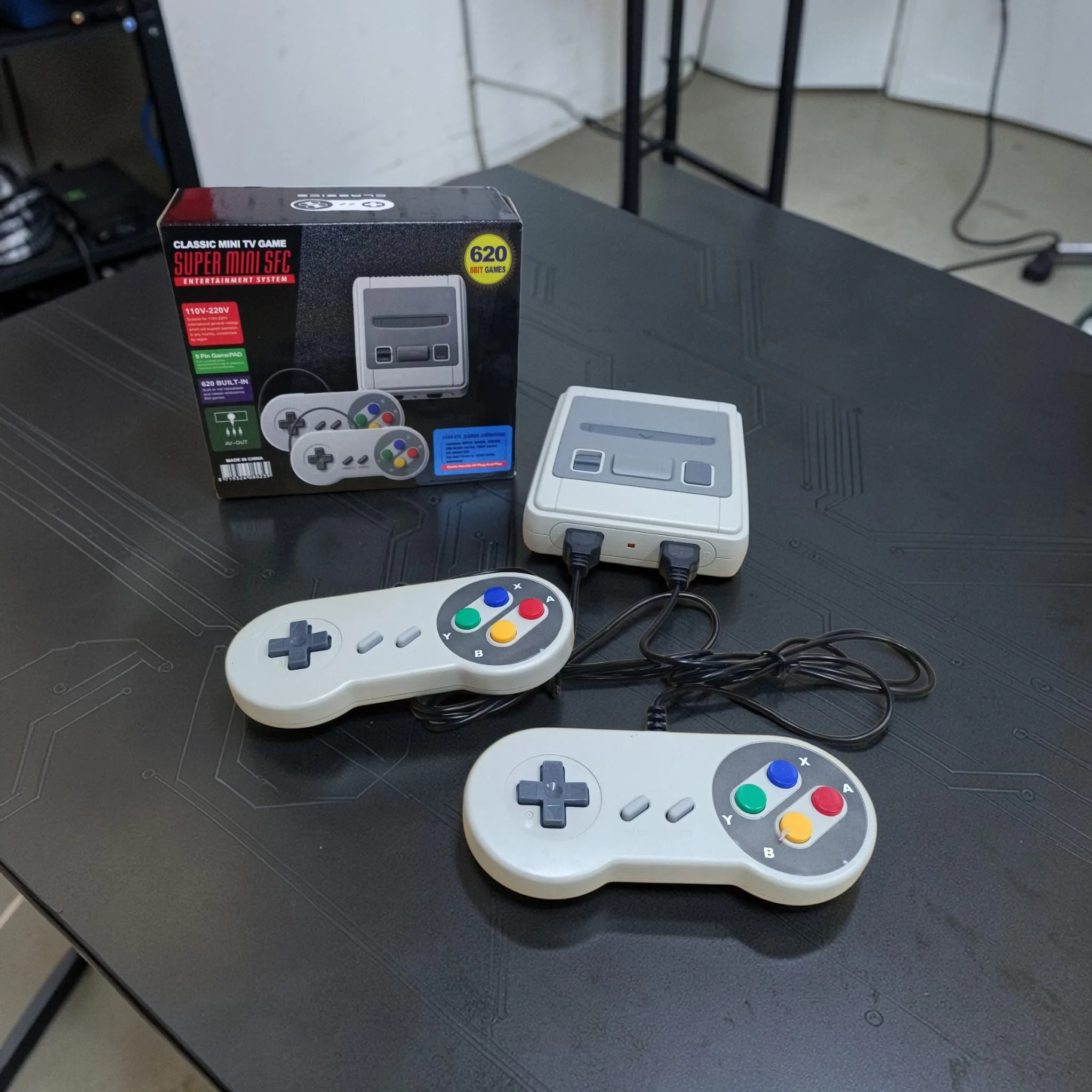 Consola Retro Box Play TV Super Mini — 620 Juegos