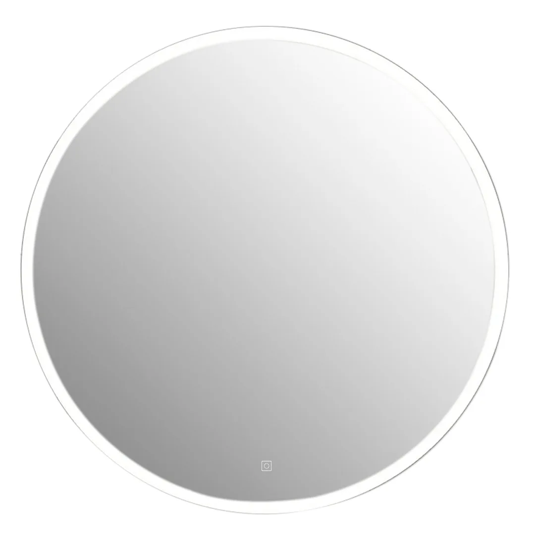 Espejo LED inteligente ovalado 60 cm táctil