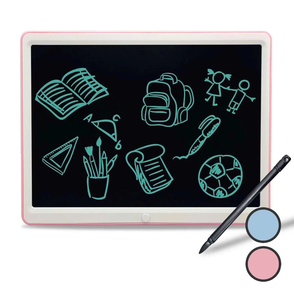 Pizarra mágica LCD 15″ tableta de dibujo con lápiz