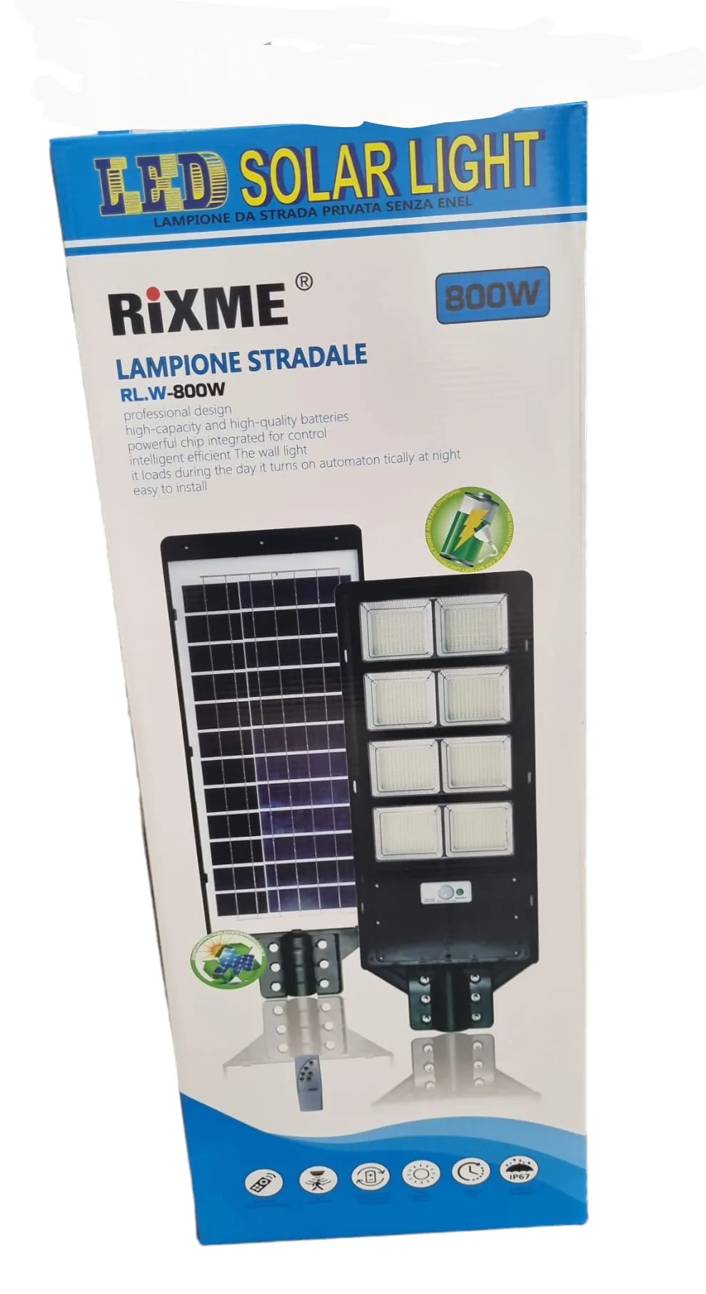 Foco Solar de Exterior 700W