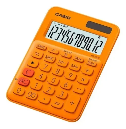 Calculadora Casio MS-20UC Celeste
