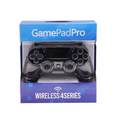 Control joystick inalámbrico Bluetooth PS4 negro miniatura 2
