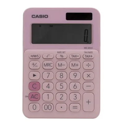 Calculadora Casio MS-20UC Rosa