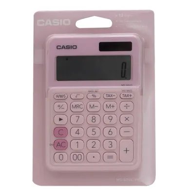 Calculadora Casio MS-20UC Rosa miniatura 2
