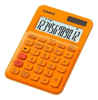 Calculadora Casio MS-20UC Celeste