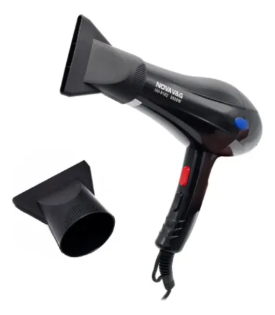 Secador de pelo profesional Nova NV-9102 5000W negro miniatura 2